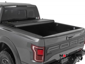 Ford F-150 Bed Cover - Tri-Fold - Flip Up - Hard Cover - 5'7" Bed - 2021-Up Ford F-150 Bed Cover - Tri-Fold - Flip Up - Hard Cover - 5'7" Bed - 2021-Up